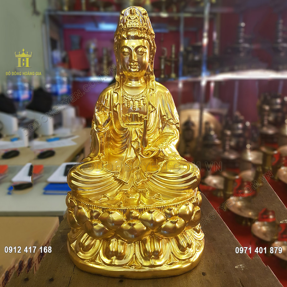 Cần chuẩn bị vật phẩm g&igrave; cho ban thờ tượng Phật bằng đồng